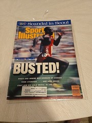 1988 October Sports Illustrated Magazine Vol 69 Issue 15 Ben Johnson Athletes