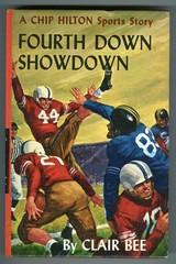 CHIP HILTON #13 Fourth Down SHOWDOWN by Clair BEE! Vintage 1966 G&D Football HC!