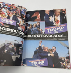 Sábado Magazine Trump Assassination Attempt Portugal July 2024 Original Rare