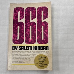 666 By Salem Kirban 1970 Novel On The Tribulation Period Antichrist End of Times