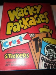 2008 WACKY PACKAGES Hardcover Book 1 W/Dustjacket 238 Pgs Like New Scott Spiegel