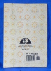 “Confederate Receipt Book” Softcover Booklet, Reprint of 1863 Original, 36 Pages