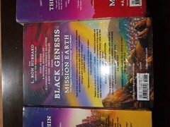 L. Ron Hubbard Mission Earth Vol 1-3 Paperback Set Shrink-Wrapped