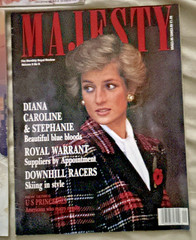 5 Majesty Magazines Vol 9 ~ 1988 – 1989 Lady Diana, Prince Charles … etc