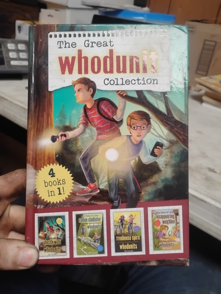 The Great Whodunit Collection (4 in 1) Hardcover Kids Mystery
