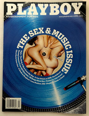 VTG Playboy April 2013 Playmate Jaslyn Ome, Clive Davis, Lena Dunham VG