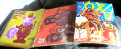 OZ #31+35+38+39+43 magazines Special Pig/Trial Issue UK (May 1971/72)