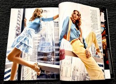 Harper’s Bazaar January 2004 Angela LINDVALL Natalia VODIANOVA Daria WERBOWY