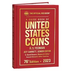A Guide Book of Red Book US Coins 2023 – Hardcover By Garrett, Jeff – GOOD