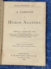 2- Rare Antique Books on Practice of Medicine Quiz-Compends Anatomy & Surgery