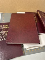 New Encyclopedia Archaeological Excavations Holy Land 5 Volume Set 1993 Books