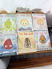 Jory John’s The food Group 6 Books Set, 6 hard cover kids books, sale together