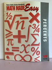 VTG Math Made Easy Tutorial Lot 5 VHS Tapes & 3 Clean Workbooks Homeschool Math
