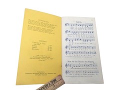 Vintage “Sing Scout Sing” Songbook 1963 64 Pages Illustrated Cover Sheet Music