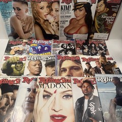 Lot of 17 Rolling Stone Magazines from 2013-15 Cobain Dr Dre Beatles Star Wars +