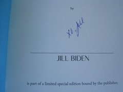 FIRST LADY JILL BIDEN SIGNED – VIEW FROM THE EAST WING LIMITED FIRST EDITION JOE
