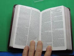 ESV Compact Bible-Walnut Weathered Cross Design TruTone Brand New – FREE Ship.