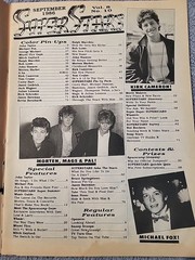 Super Stars Teen Magazine – September 1986 – Vol. 8, No. 10 – Cruise, Fox, A-Ha