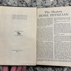 THE NEW MODERN HOME PHYSICIAN 800+ Pages RARE Antique 1950s