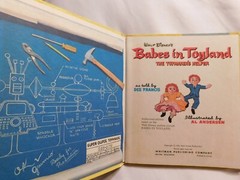 Walt Disney’s Babes In Toyland The Toymaker’s Helper Authorized Edition 1961