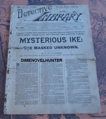 JESSE JAMES QUANTRELL FRANK TOUSEY NEW YORK DETECTIVE LIBRARY 442 DIME NOVEL