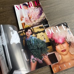 VOGUE BRAZIL X3 ZENDAYA MAY 2026 EUPHORIA SPIDER MAN DUNE LIMIT EDITION IMPORTED
