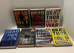 Brad Thor Scot Harvath Thriller Novels Hardcover Books Lot of 7