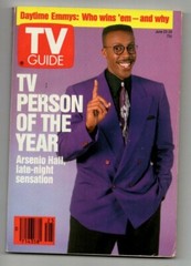 TV Guide Magazine June 23 1990 Arsenio Hall Chris Evert Jeanne Cooper Emmy Award