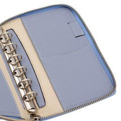 Breilio System Planner Mini 6 Morbido 15 Mm Round Sky Gray Gardenia 752 74_