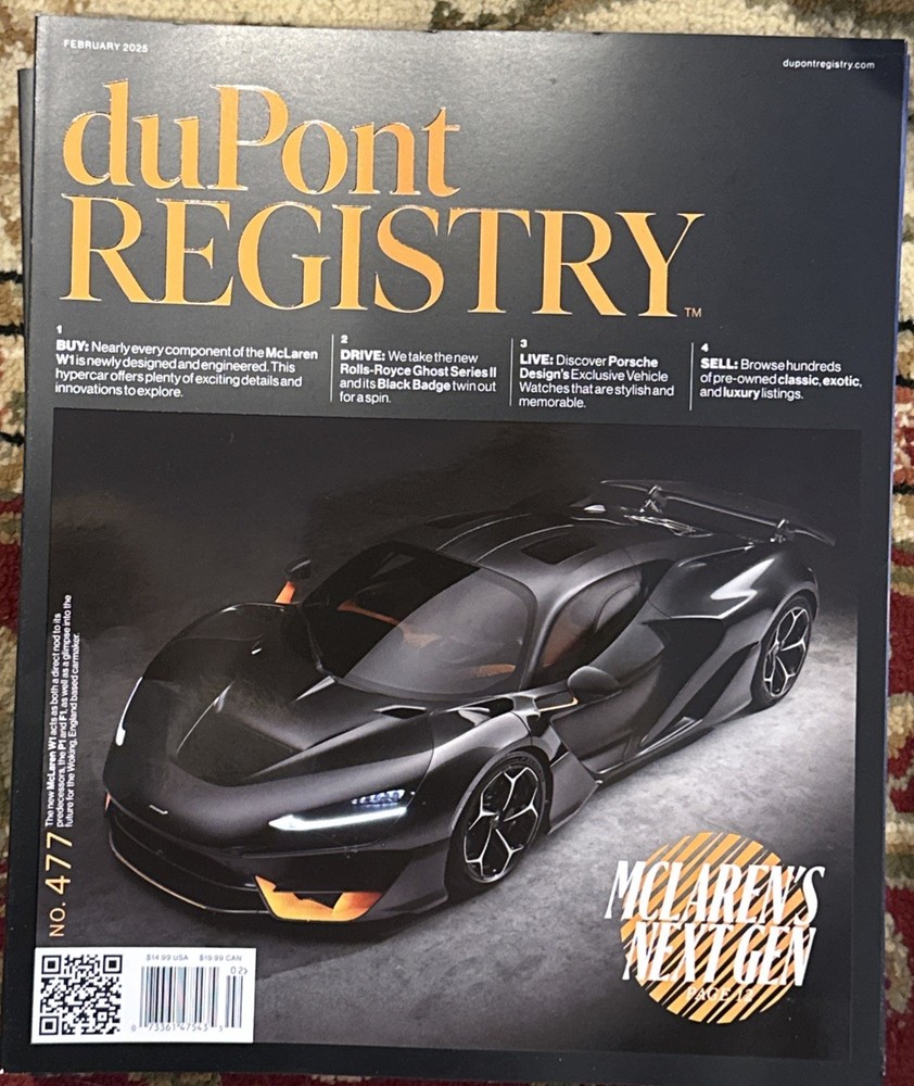 DuPont Registry Magazine FEBRUARY 2025 Issue No 477