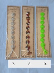 Bookmark Handmade $8.99 each. Crocheted Marcadores De Libro