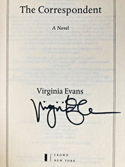 SIGNED The Correspondent by Virginia Evans DELUXE EDITION 1st Print (2026, HC)