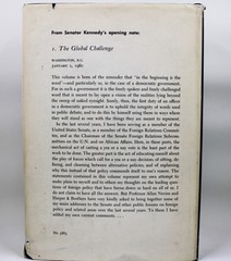 The Strategy of Peace JFK 1960 1st Edition Hardcover w/ DJ Gift Inscription