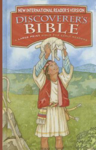 NIrV, Discoverer’s Bible for Early Readers, Large Print, Hardcover: A Lar – GOOD