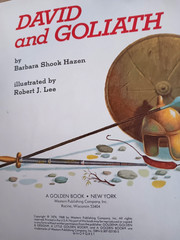 Little Golden Book: David and Goliath, Daniel & The Lord is My Shepherd Vtg.