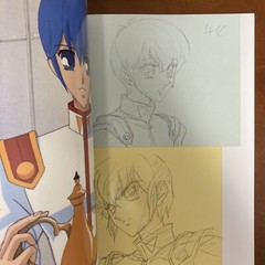 Revolutionary Girl Utena Art Book The hard core of UTENA Animation Side