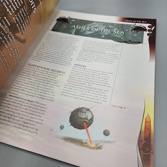 Numenera: Ashes of the Sea Free RPG Day 2018 Monte Cook Games Softcover Book