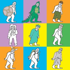 BigFoot Goes Back in Time: A Spectacular Seek and Find Challenge for All Ages!