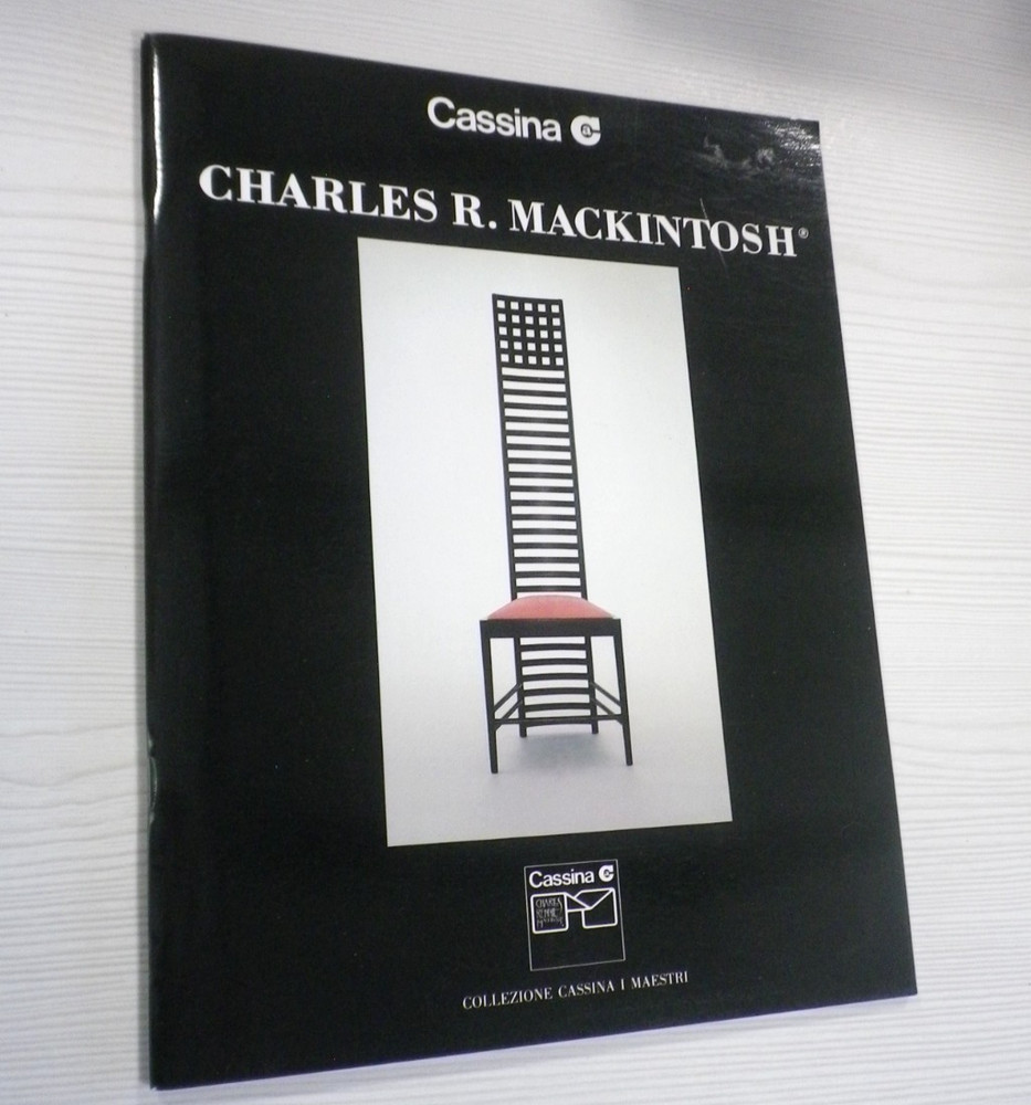 CASSINA catalog COLLEZIONE CASSINA I MAESTRI – CHARLES R. MACKINTOSH 1988