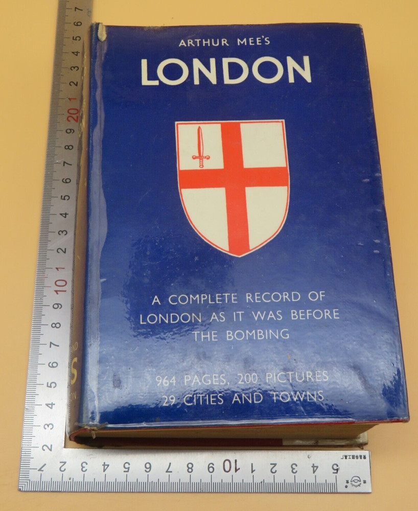 Arthur Mees London Arthur Mee Hardback 1960 Hodder And Stoughton