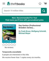 DAY GECKOS: Professional Breeder’s Series F.Bruce M. Meyer W. Schmidt 2005 OOP!