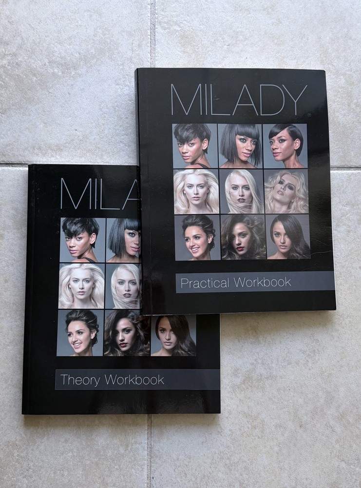 Milady Practical Workbook and Theory Book by Milady