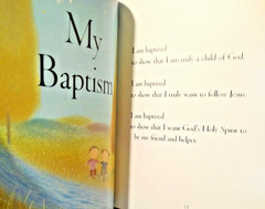 Sophie Piper Hardcover- My Baptism Book – Paraclete Press 11th Printing 2015 NEW