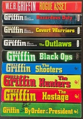 The 9 PRESIDENTIAL AGENT Novels. W.E.B. Griffin, B. Andrews + J. Wilson. HB w/DJ