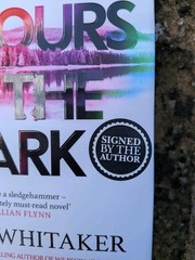 CHRIS WHITAKER – ALL THE COLOURS OF THE DARK UK HARDBACK 1st SIGNED