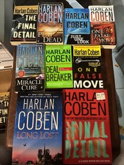 HARLAN COBEN Lot Of 9 Books 7 Paperback 2 Hardcover THRILLERS