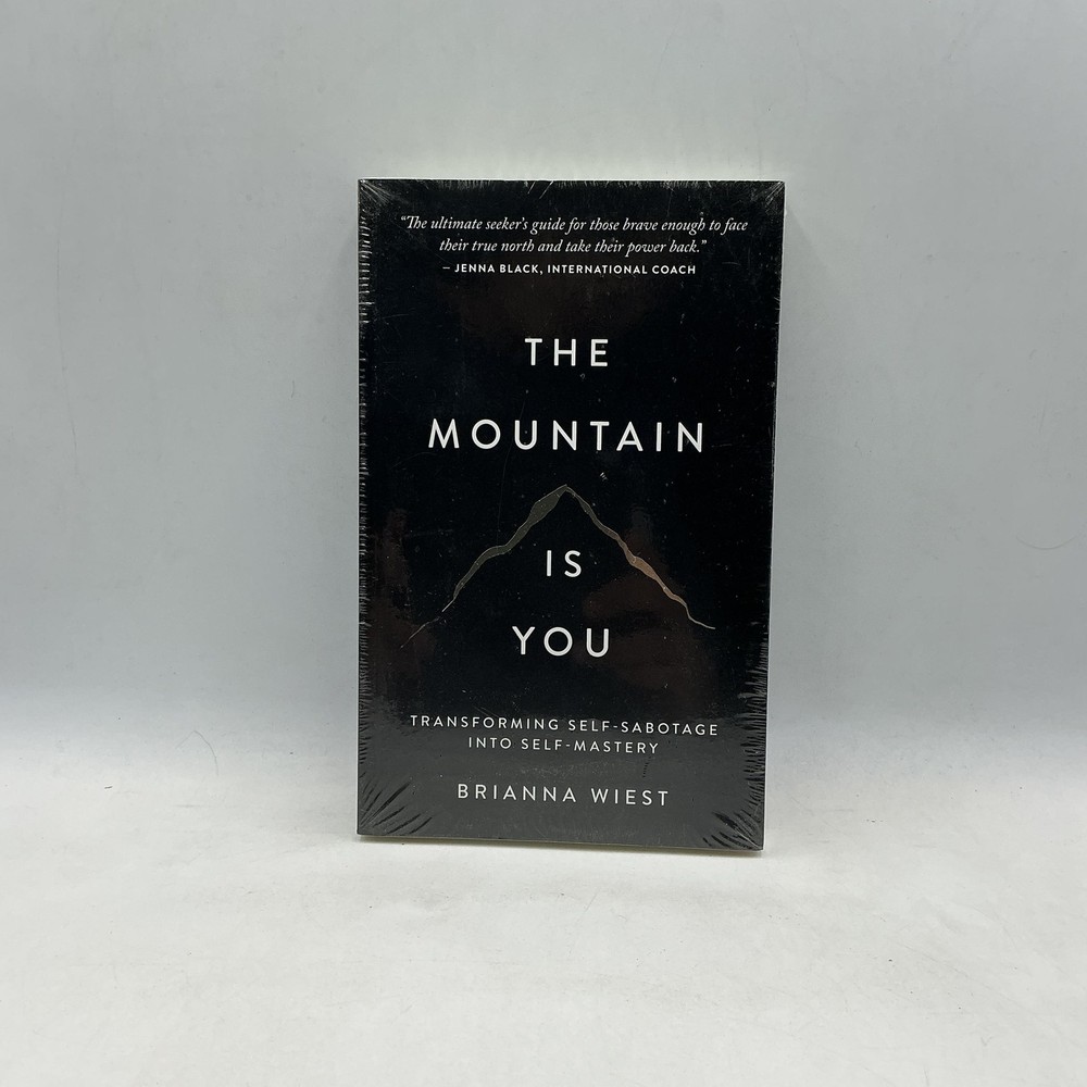 The Mountain Is You Brianna Wiest Black Trade PB 2020 Thought Catalog Self-Help