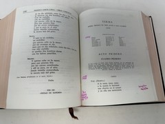 OBRAS COMPLETAS BY FEDERICO GARCÍA LORCA (1960, Leather) -In Spanish – Very Good