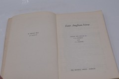 Boydell Press East Anglian Verse 1974 PB Poetry Suffolk Goodwyn Baxter