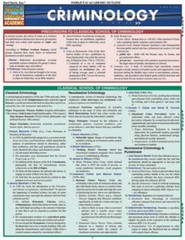 Criminology (Quick Study Academic) – Pamphlet By BarCharts, Inc. – GOOD